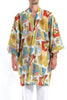 2332 Kimono " Omar Print "