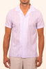 2372 Sanjay Camp Collar S/SL Shirt - Lilac