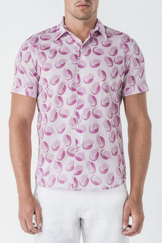 1707A Watermelon Print S/SL Shirt
